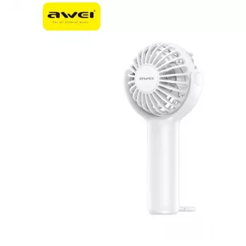 AWEI F42 Wentylator ręczny, biały