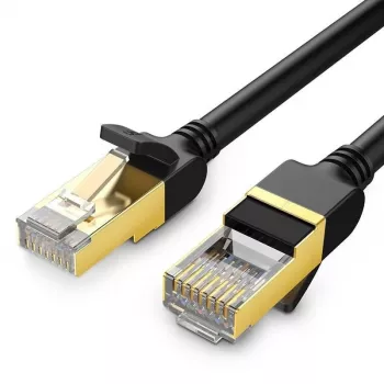 UGREEN NW107 Cat.7 S/FTP Kabel Ethernetowy, RJ45, 2m, Czarny