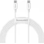 Baseus Superior Series kabel USB-C do USB-C 100W 2m Biały