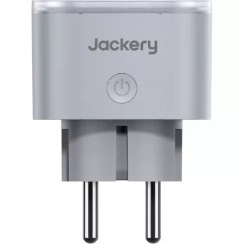 Jackery Smart Plug z monitorowaniem energii, 16A, Wi-Fi, Typ F Schuko, współpracuje z Alexą i Asystentem Google