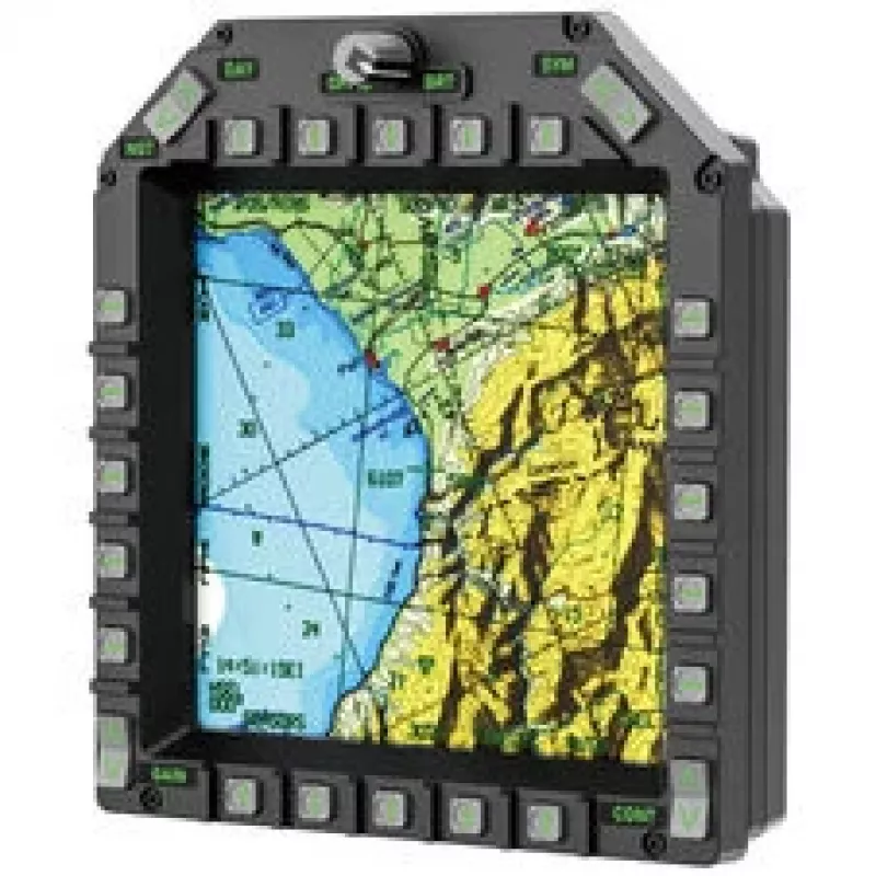 Moza Racing AMPCD Panel Wyświetlacza - 5-calowy IPS LCD, 800x480, 60Hz, USB-C, Aluminium, do R5/R9/R16/R21