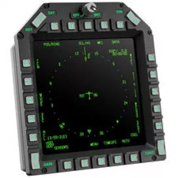 Moza Racing AMPCD Panel Wyświetlacza - 5-calowy IPS LCD, 800x480, 60Hz, USB-C, Aluminium, do R5/R9/R16/R21