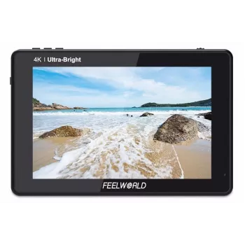 FEELWORLD LUT7 7-calowy monitor polowy 2200nit 1920x1200 dotykowy 4K HDMI z 3D LUT, HDR, Waveform, Dual NP-F