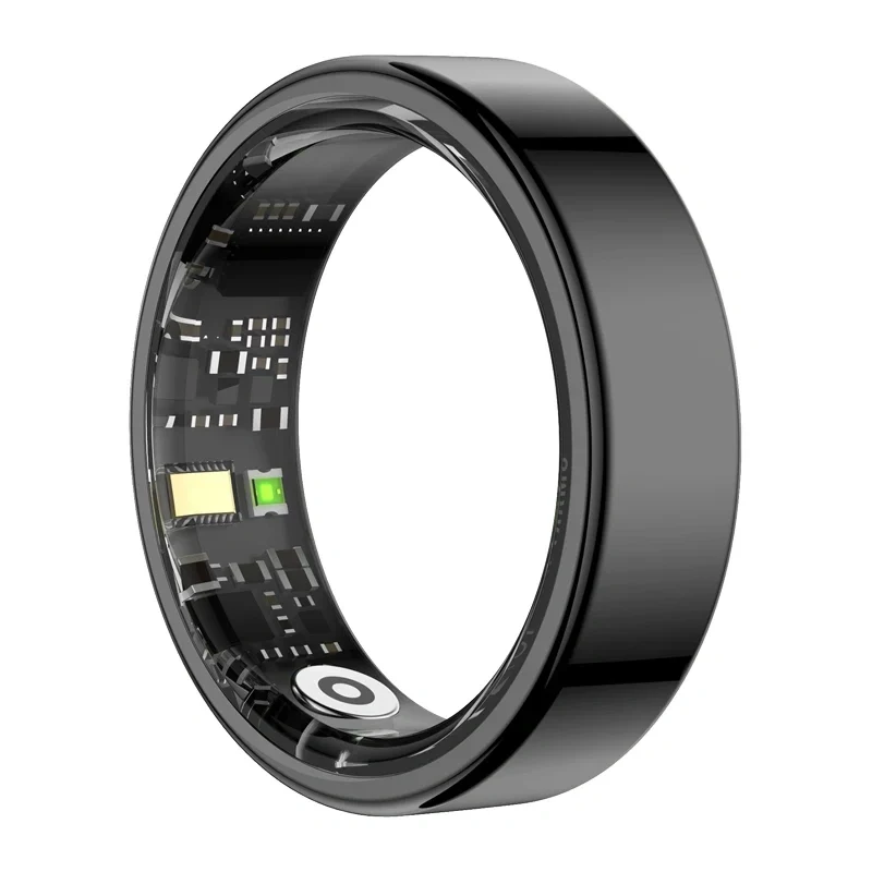 COLMI RING 2 Smart Ring, rozmiar 11, czarny, Bluetooth 5.0, IP68, tętno, SpO2, sen i aktywność