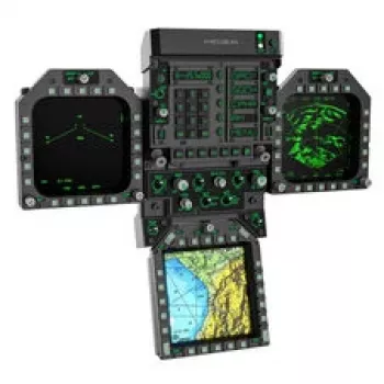 Moza Racing FMP18 Panel Bundle – 18-przyciskowy panel sterowania do symulatorów wyścigów z podświetleniem RGB