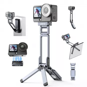 ULANZI MA37 Magnetyczny mini statyw z uchwytem do DJI Osmo Action 6 Nano Arca-Swiss Szary