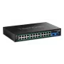 TRENDnet 26-portowy utwardzony przemysłowy zarządzalny przełącznik Gigabit PoE+ z 24x PoE+ i 2x SFP