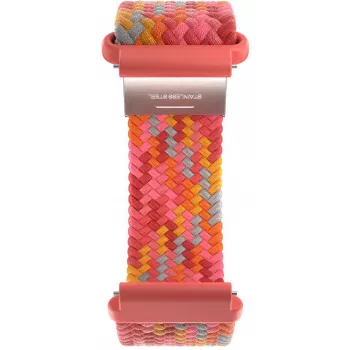 Polar pasek do zegarka 20 mm S/L, czerwony pleciony (910111831)