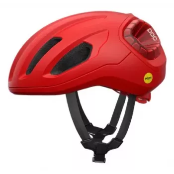 POC Amidal Kask szosowy Granatowa Czerwień - 54/59 cm