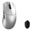 WLMouse YING Magnezjowa bezprzewodowa mysz gamingowa, PAW3950HS, 8K Polling, Omron Optical Switches - Srebrny