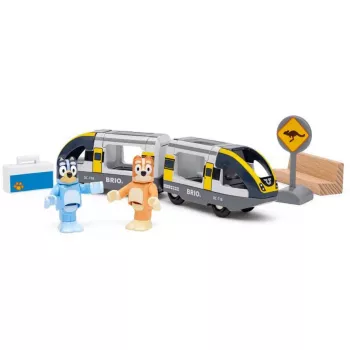RAVENSBURGER World - Bluey Travel Train Zestaw pociągów zabawkowych