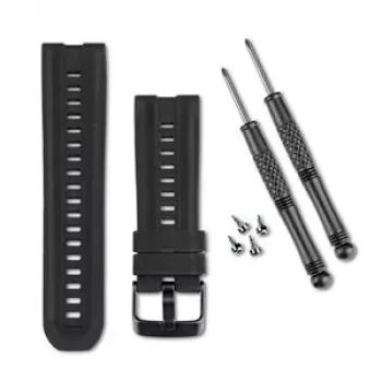 Garmin QuickFit 26 Pasek do zegarka dla tactix, Fenix 7X, Enduro, Descent Mk2 - czarny silikon
