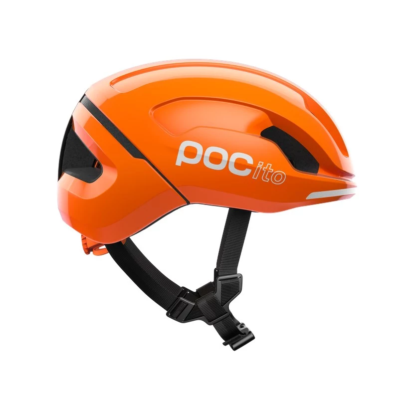 Kask rowerowy dziecięcy POC POCito Omne MIPS - Fluorescent Orange - Small (51-54 cm)