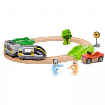 Ravensburger World Bluey zestaw pociągu