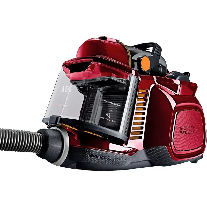 AEG LX7-2-CR-A Bezworkowy odkurzacz cyklonowy, 750 W, Chili Red/Czarny