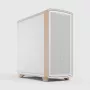 Fractal Design Summit Chalk White Solid Szafka RTV z akcentami dębowymi