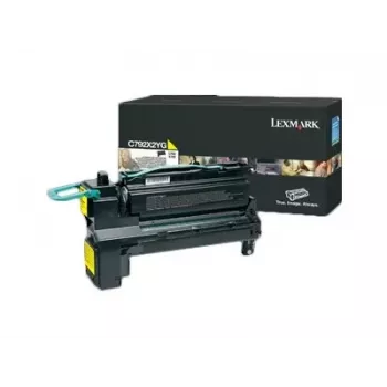 Lexmark C792X2YG Extra High Yield Żółty wkład tonerowy