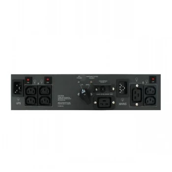 ABB PowerValue 11 RT Bypass PDU 16A - 1U szafowy zasilacz dystrybucyjny z ręcznym bypassem, 1x C19 i 4x C13, wejście IEC C20