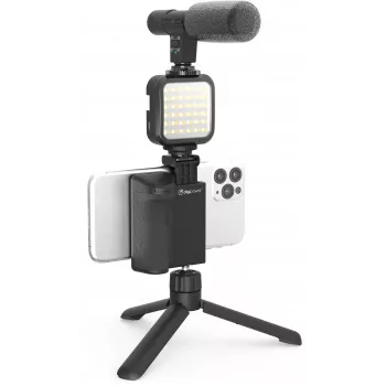 DigiPower DPS-VLG4 Zestaw vlogowy z lampą LED i mikrofonem