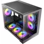 Antec CX M3 ARGB B Mini-Wieża Obudowa PC, szkło hartowane, 3x 120mm ARGB Wentylatory, microATX
