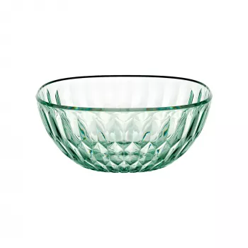 Guzzini Vanity 30 cm Misa do serwowania, Kolor Matcha Green, Plastik z recyklingu