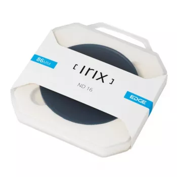 Irix Edge ND16 Filtr neutralny 86mm - redukcja światła o 4 stopnie, wielowarstwowe szkło optyczne, smukła aluminiowa ramka