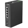 D-Link DIS-210G-06 przemysłowy inteligentny zarządzany przełącznik z 4 portami Gigabit Ethernet i 2 gniazdami SFP