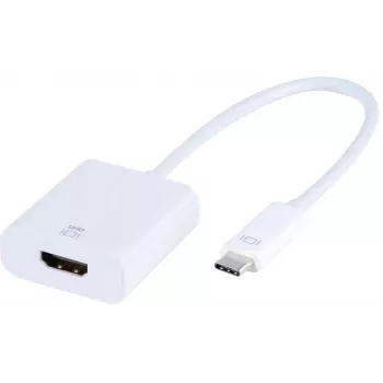 Adapter Vivanco USB-C – HDMI 0.15 m, biały (VVITADHDMITCW)