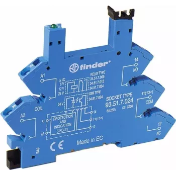 Finder 93.51.7.024 Gniazdo przekaźnika 6-24VDC (93517024)