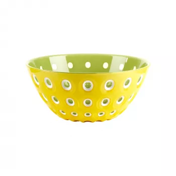 Guzzini Le Murrine Misa serwisowa 25 cm Szafranowy Żółty/Biały/Wodna Zieleń