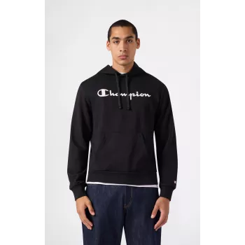 Champion Męska Bluza z Kapturem Czarna 221917 KK001 L