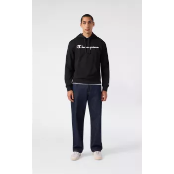 Champion Męska Bluza z Kapturem Czarna 221917 KK001 L