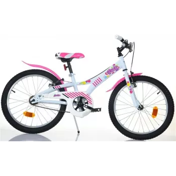 Rower dziecięcy Candy 20 77330 Biały/Różowy