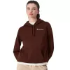 Champion Hooded Damska Bluza Brązowa 117530 MS524 M