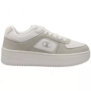 CHAPPI Damskie Champion Foul Play Sneakersy Platformowe Welurowe Niskie, Czarne, EU 38