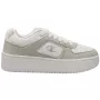 CHAPPI Damskie Champion Foul Play Sneakersy Platformowe Welurowe Niskie, Czarne, EU 38