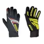 Sabelt G34 Sim Gloves Touchscreen-Compatible Silicone Palm Racing Gloves, Black, Size L