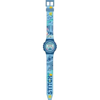 Dziecięcy zegarek na rękę cyfrowy dla dzieci z motywem Lilo & Stitch Disney LAS4196