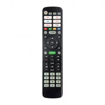 Vivanco VVREMOTEPANA Uniwersalny pilot zdalnego sterowania do telewizorów Panasonic – zaprogramowany, IR, czarny