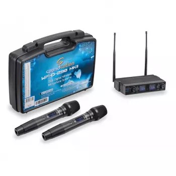 Soundsation WFD-290HHMKII A2 Dwukanałowy cyfrowy bezprzewodowy system mikrofonowy UHF
