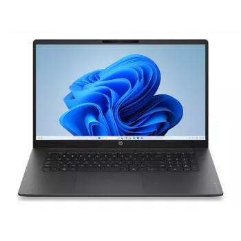 HP OmniBook 3 17,3 cala HD+ Laptop - AMD Ryzen 3 7320U, 8GB LPDDR5, 256GB PCIe NVMe SSD, AMD Radeon 610M Graphics, Windows 11 Home, Czarny