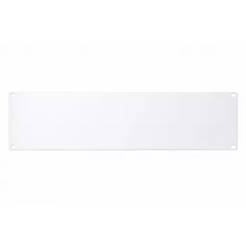 DSIT 19 inch Zaślepka panelu Rack 3U Biała DS-Blind3-W