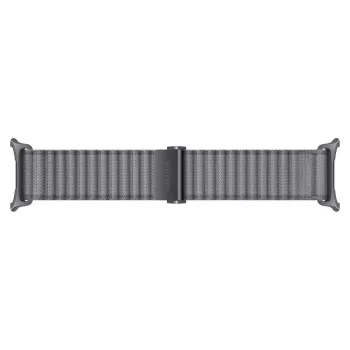 Samsung Trail Band do Galaxy Watch Ultra i Ultra2, szary, pleciony nylon, M/L
