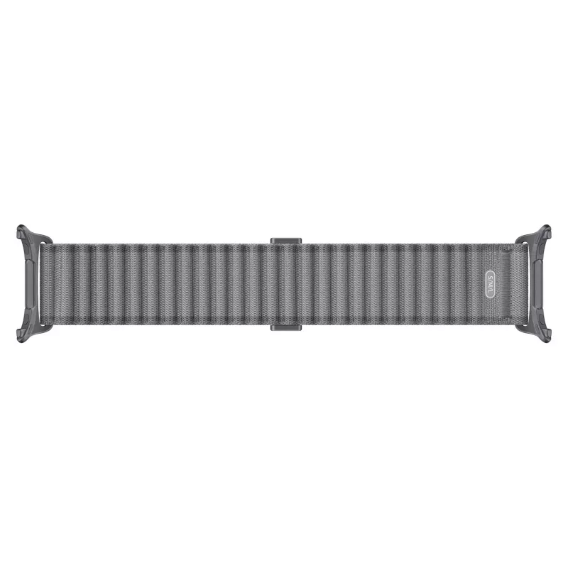Samsung Trail Band do Galaxy Watch Ultra i Ultra2, szary, pleciony nylon, M/L