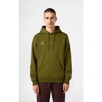 Bluza z kapturem Champion męska, kolor oliwkowy, 220271 GS585, rozmiar L