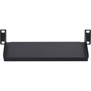 DSIT DS-FH10 10 inch 1U Stała Półka Rack do Szaf Serwerowych, Czarna, 250 x 136 x 44 mm