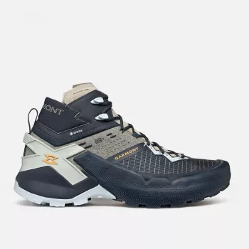 Garmont 9.81 Onyx Mid GTX Męskie Wodoodporne Buty Trekkingowe - Nights Blue/Plein Blue, Rozmiar 45
