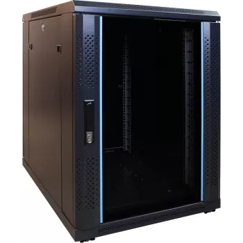 DSIT DS6615-MINI 15U 600x600mm Szafa serwerowa ścienna z drzwiami szklanymi