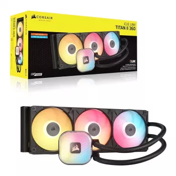CORSAIR iCUE LINK TITAN II 360 RX RGB Czarny chłodzenie cieczą procesora