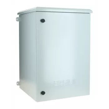 DSIT 19 inch Szafa serwerowa naścienna zewnętrzna IP55 9U 600x450x500 mm jasnoszara